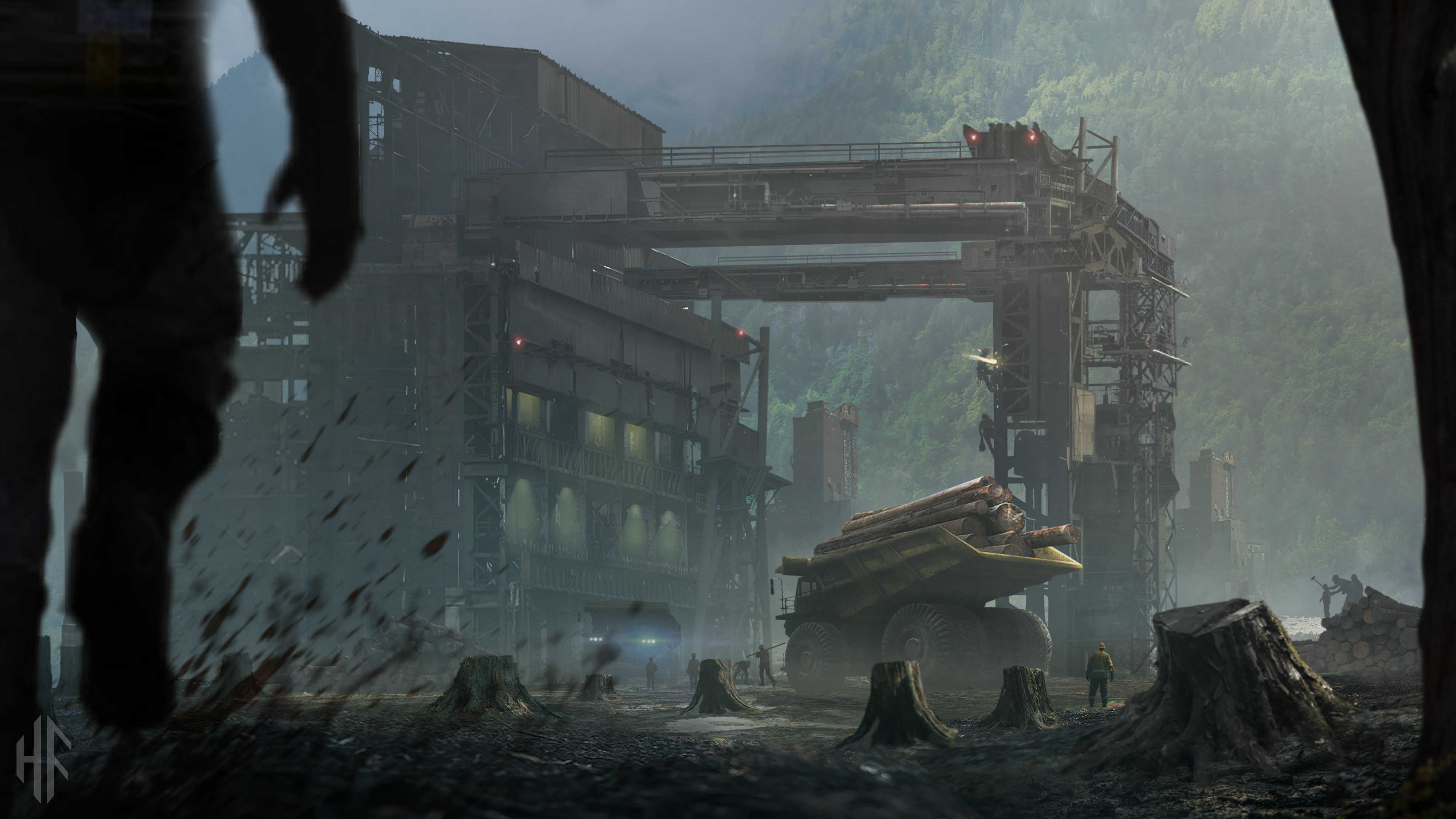 Northwood Timber Armory mission artwork