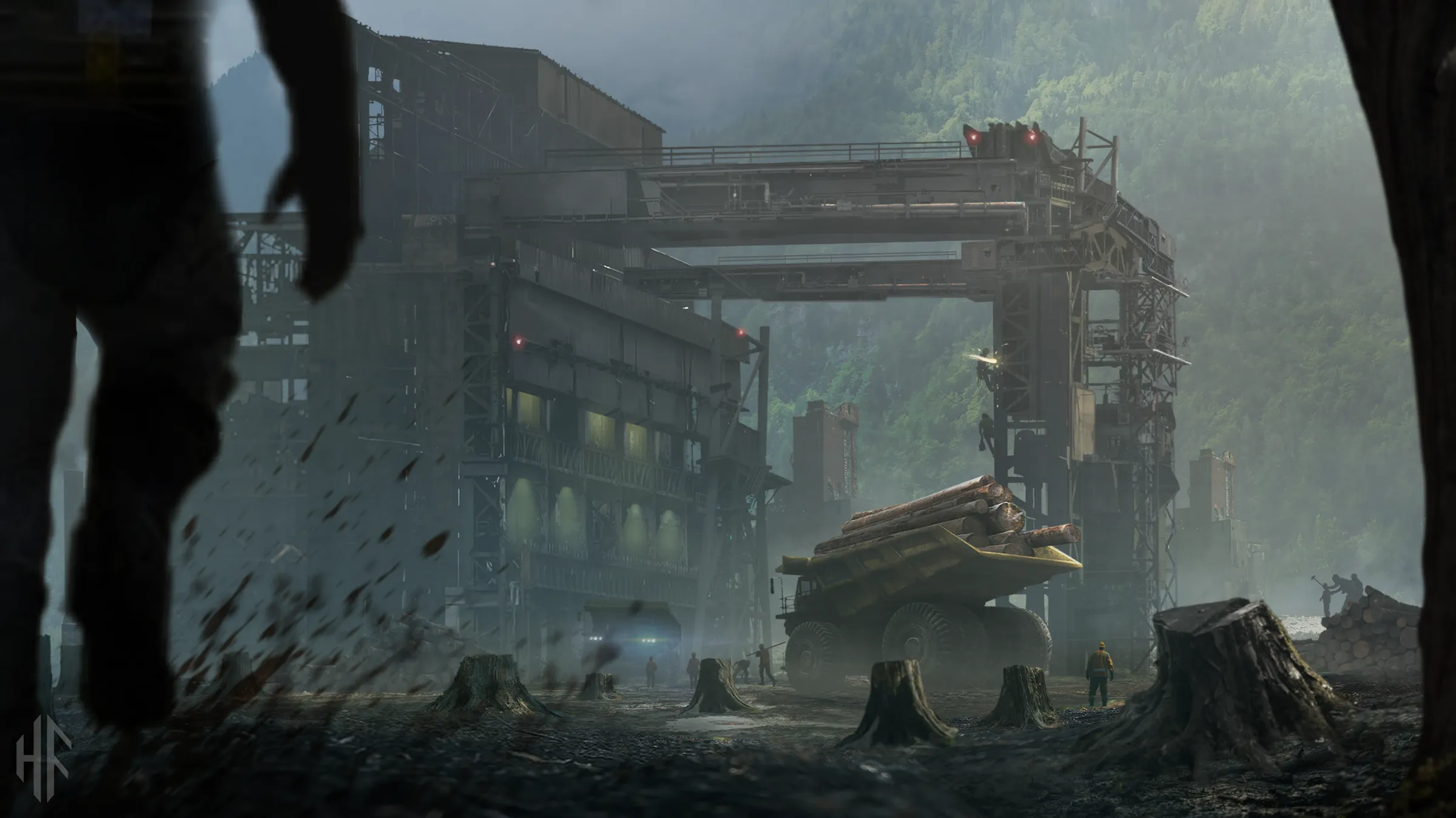 Northwood Timber Armory mission artwork