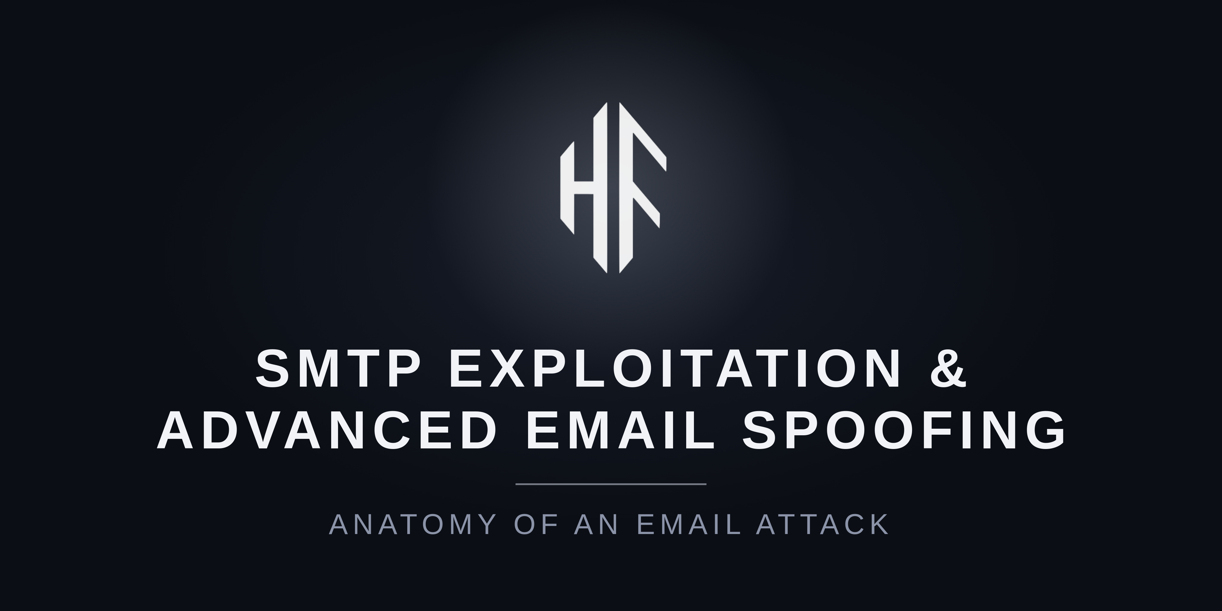 SMTP Exploitation & Advanced Email Spoofing course cover